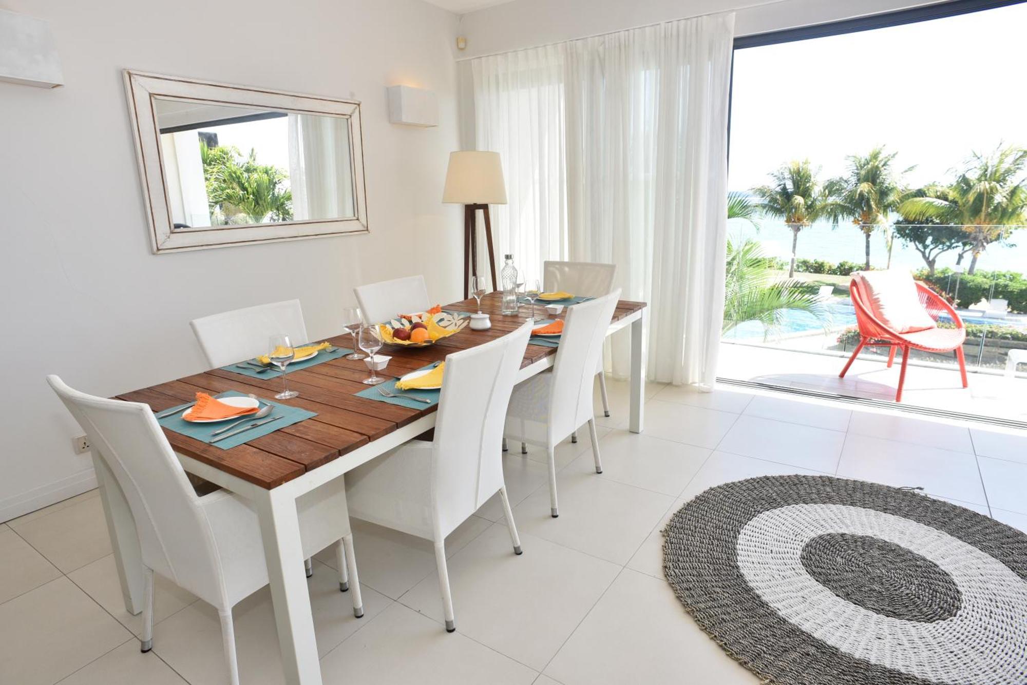 Cap Ouest Beachfront Luxury Penthouse & Apartment Flic en Flac Luaran gambar